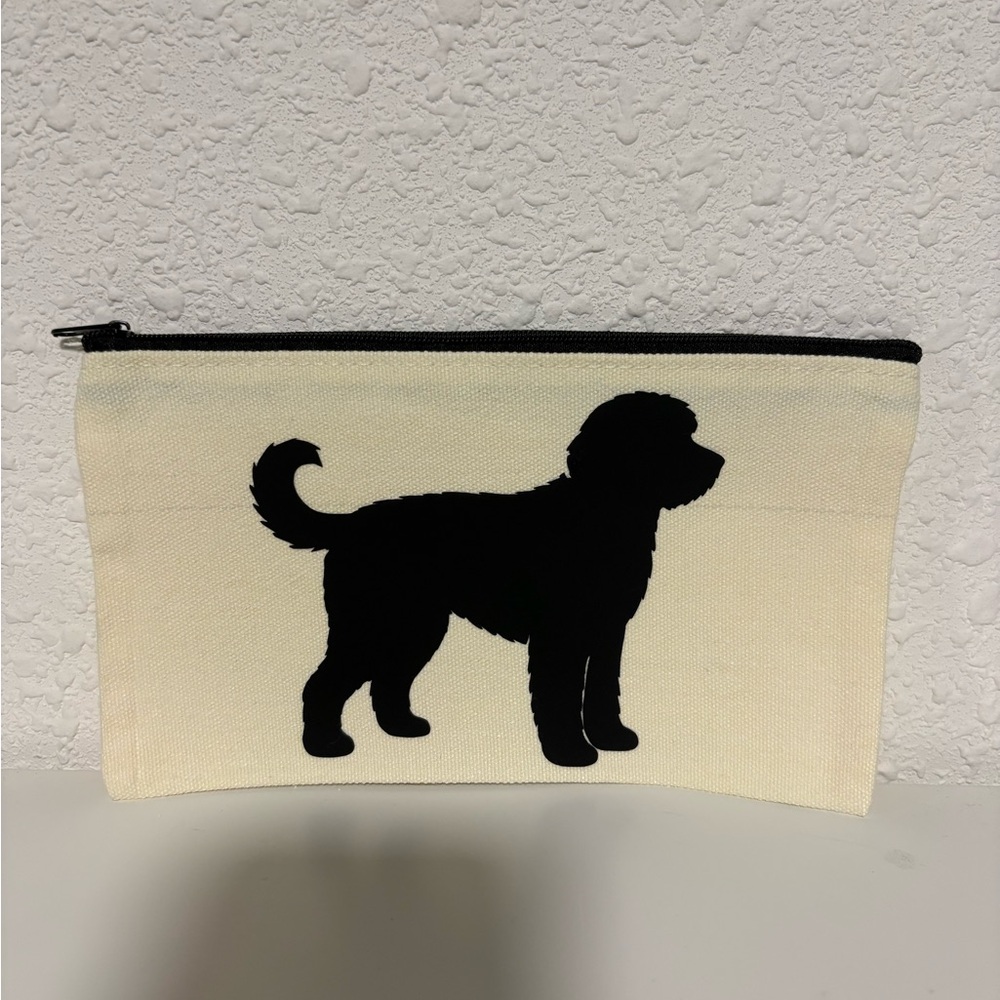 New Custom Doodle Breed Dog Cosmetic Pouch